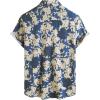 imageVATPAVE Mens Casual Short Sleeve Button Down Shirts Regular Fit Hawaiian Summer ShirtBlue White