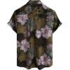imageVATPAVE Mens Casual Short Sleeve Button Down Shirts Regular Fit Hawaiian Summer ShirtBrownpink