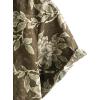 imageVATPAVE Mens Casual Short Sleeve Button Down Shirts Regular Fit Hawaiian Summer ShirtCoffee Brown