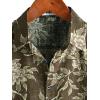imageVATPAVE Mens Casual Short Sleeve Button Down Shirts Regular Fit Hawaiian Summer ShirtCoffee Brown