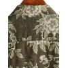 imageVATPAVE Mens Casual Short Sleeve Button Down Shirts Regular Fit Hawaiian Summer ShirtCoffee Brown