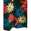 imageVATPAVE Mens Casual Short Sleeve Button Down Shirts Regular Fit Hawaiian Summer ShirtGreen Red