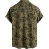 imageVATPAVE Mens Casual Short Sleeve Button Down Shirts Regular Fit Hawaiian Summer ShirtKhaki Brown