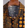 imageVATPAVE Mens Casual Short Sleeve Button Down Shirts Regular Fit Hawaiian Summer ShirtOrange Navy