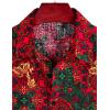 imageVATPAVE Mens Casual Short Sleeve Button Down Shirts Regular Fit Hawaiian Summer ShirtRed