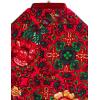 imageVATPAVE Mens Casual Short Sleeve Button Down Shirts Regular Fit Hawaiian Summer ShirtRed