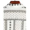 imageVATPAVE Mens Casual Short Sleeve Button Down Shirts Regular Fit Hawaiian Summer ShirtWhite Black