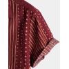 imageVATPAVE Mens Casual Short Sleeve Button Down Shirts Regular Fit Hawaiian Summer ShirtWinered
