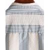 imageVATPAVE Mens Casual Striped Shirts Short Sleeve Button Down Summer Shirts Regular Fit Beach Shirts with PocketKhakigray White