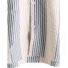 imageVATPAVE Mens Casual Striped Shirts Short Sleeve Button Down Summer Shirts Regular Fit Beach Shirts with PocketKhakigray White