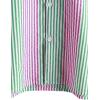 imageVATPAVE Mens Casual Striped Shirts Short Sleeve Button Down Summer Shirts Regular Fit Beach Shirts with PocketRose Green