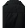 imageVATPAVE Mens Embroidered Cuban Guayabera Shirts Casual Button Down Short Sleeve Beach ShirtsBlack