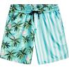 imageVATPAVE Mens Flamingo Hawaiian Sets Casual Short Sleeve Button Down Shirts Beach OutfitsBlue