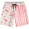 imageVATPAVE Mens Flamingo Hawaiian Sets Casual Short Sleeve Button Down Shirts Beach OutfitsPink Flamingo