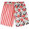 imageVATPAVE Mens Flamingo Hawaiian Sets Casual Short Sleeve Button Down Shirts Beach OutfitsRed Flamingo