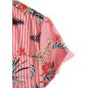 imageVATPAVE Mens Floral Hawaiian Shirt Casual Button Down Short Sleeve Aloha Beach ShirtsRed