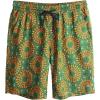 imageVATPAVE Mens Floral Hawaiian Shirts Short Sleeve Button Down Beach Shirts SuitsYellow Green