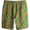 imageVATPAVE Mens Floral Hawaiian Shirts Short Sleeve Button Down Beach Shirts SuitsYellow Green
