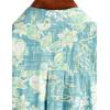 imageVATPAVE Mens Front Pocket Hawaiian Shirts Casual Floral Shirts Short Sleeve Button Down Beach Tropical ShirtsBlue White