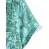 imageVATPAVE Mens Front Pocket Hawaiian Shirts Casual Floral Shirts Short Sleeve Button Down Beach Tropical ShirtsGreen Gray