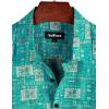 imageVATPAVE Mens Front Pocket Hawaiian Shirts Casual Floral Shirts Short Sleeve Button Down Beach Tropical ShirtsLight Blue