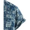 imageVATPAVE Mens Front Pocket Hawaiian Shirts Casual Floral Shirts Short Sleeve Button Down Beach Tropical ShirtsNavy