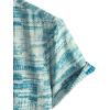 imageVATPAVE Mens Front Pocket Hawaiian Shirts Casual Floral Shirts Short Sleeve Button Down Beach Tropical ShirtsSkyblue