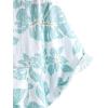 imageVATPAVE Mens Front Pocket Hawaiian Shirts Casual Floral Shirts Short Sleeve Button Down Beach Tropical ShirtsWhite