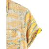imageVATPAVE Mens Front Pocket Hawaiian Shirts Casual Floral Shirts Short Sleeve Button Down Beach Tropical ShirtsYellow