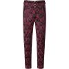imageVATPAVE Mens Gothic Pants Cosplay Costume Trousers Steampunk Victorian PantsBlack Red