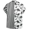 imageVATPAVE Mens Hawaiian Flamingo Shirts Casual Tropical Short Sleeve Button Down Shirt Summer Beach ShirtsBlack