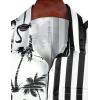 imageVATPAVE Mens Hawaiian Flamingo Shirts Casual Tropical Short Sleeve Button Down Shirt Summer Beach ShirtsBlack