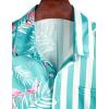 imageVATPAVE Mens Hawaiian Flamingo Shirts Casual Tropical Short Sleeve Button Down Shirt Summer Beach ShirtsBlue White