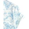 imageVATPAVE Mens Hawaiian Flamingo Shirts Casual Tropical Short Sleeve Button Down Shirt Summer Beach ShirtsWhite Tiger