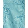 imageVATPAVE Mens Hawaiian Floral Jacquard Shirts Casual Button Down Short Sleeve Summer Shirts with PocketWater Green