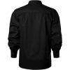 imageVATPAVE Mens Henley Pirate Shirts Gothic Victorian Long Sleeve Dress Shirts Cosplay Costume TopsDark Black