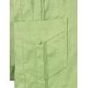 imageVATPAVE Mens Linen Cuban Guayabera Shirts Casual Button Down Short Sleeve Summer ShirtsArmy Green