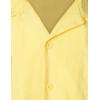 imageVATPAVE Mens Linen Cuban Guayabera Shirts Casual Button Down Short Sleeve Summer ShirtsLight Yellow