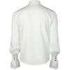 imageVATPAVE Mens Ruffle Pirate Shirts Medieval Renaissance Cosplay Costume Steampunk Victorian TopsCreamywhite