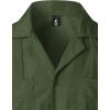 imageVATPAVE Mens Short Sleeve Button Down Cuban Guayabera ShirtsArmy Green