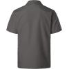 imageVATPAVE Mens Short Sleeve Button Down Cuban Guayabera ShirtsDark Gray