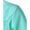 imageVATPAVE Mens Short Sleeve Button Down Cuban Guayabera ShirtsGreen