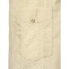 imageVATPAVE Mens Short Sleeve Button Down Cuban Guayabera ShirtsKhaki