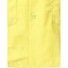 imageVATPAVE Mens Short Sleeve Button Down Cuban Guayabera ShirtsLight Yellow