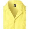 imageVATPAVE Mens Short Sleeve Button Down Cuban Guayabera ShirtsLight Yellow