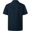 imageVATPAVE Mens Short Sleeve Button Down Cuban Guayabera ShirtsNavy