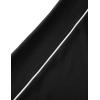 imageVATPAVE Mens Stretch Dress Shirts  Business Formal Long Sleeve Slim Fit Button Down Wedding Prom ShirtsBlack