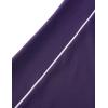 imageVATPAVE Mens Stretch Dress Shirts  Business Formal Long Sleeve Slim Fit Button Down Wedding Prom ShirtsDark Purple
