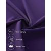 imageVATPAVE Mens Stretch Dress Shirts  Business Formal Long Sleeve Slim Fit Button Down Wedding Prom ShirtsDark Purple
