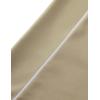 imageVATPAVE Mens Stretch Dress Shirts  Business Formal Long Sleeve Slim Fit Button Down Wedding Prom ShirtsKhaki